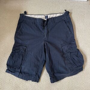 GAP Men's Dark Navy Cargo Shorts